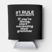 おもしろいもし引数を失う文法修正開始 缶クーラー (裏面)