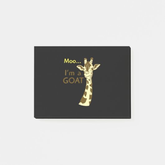 おもしろいやぎモーだ ポストイット (正面)