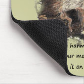 おもしろいやめ喫煙やる気を起こさせる引用文 マウスパッド (コーナー)