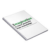 おもしろいやる気を起こさせる引用文 ノートブック (右側)