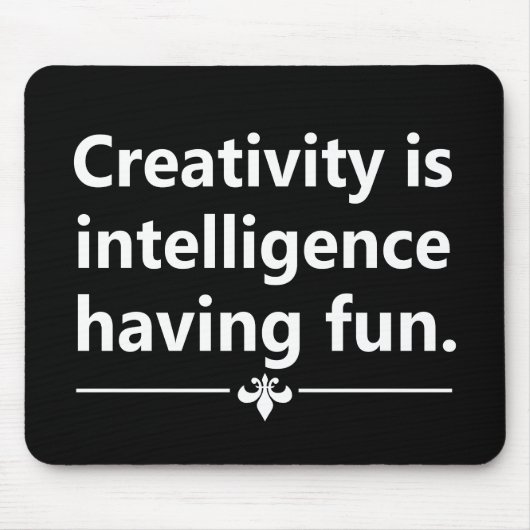 おもしろいやる気を起こさせる引用文 マウスパッド (正面)