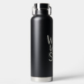 おもしろいやる気を起こさせる目覚め ウォーターボトル (正面)