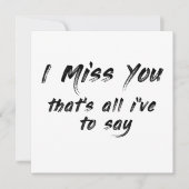 おもしろいやる気を起こさせる私の恋しく思ことわざ 招待状 (正面)