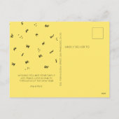 おもしろいよくはしゃぐお正月の願い シーズンポストカード (裏面)