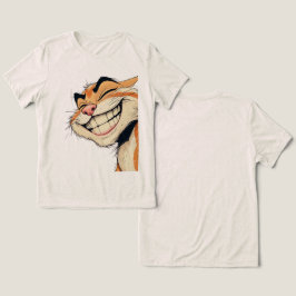 おもしろいよくはしゃぐとネコファッション トライブレンドTシャツ