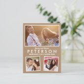 おもしろいよくはしゃぐと結婚発表 – Craft 案内ポストカード (スタンド正面)