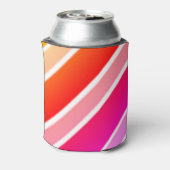 おもしろいよくはしゃぐアストライプのルモダン・モノグラム 缶クーラー (缶裏面)