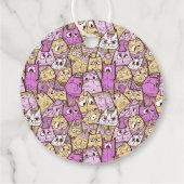 おもしろいよくはしゃぐ猫 フェイバータグ (裏面)