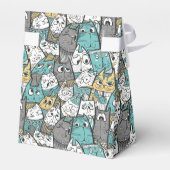 おもしろいよくはしゃぐ猫 フェイバーボックス (裏面サイド)