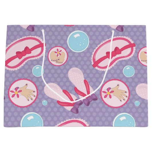 おもしろいをテーマにしたスパパーティー大規模抱き枕 ラージペーパーバッグ (正面)