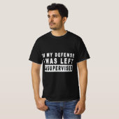 おもしろいを守るために私は監督され離れなかった Tシャツ (正面フル)
