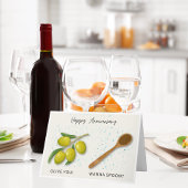 おもしろいを愛する人のための料理記念日カード カード