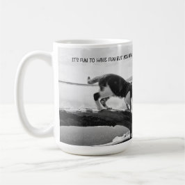 おもしろいを持つのはおもしろいだ コーヒーマグカップ