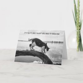 おもしろいを持つのはおもしろいだ 案内状