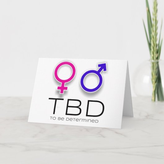 おもしろいを発表する方法がベビー。 案内状 (正面)