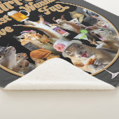 おもしろいを食べたいリス シェルパブランケット (3/4)