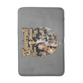 おもしろいを食べたいリス バスマット (正面縦)