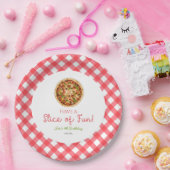 おもしろいを!ピザ誕生日パーティー ペーパープレート (パーティー)