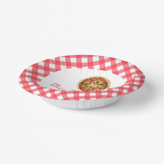 おもしろいを!ピザ誕生日パーティー ペーパーボウル (傾斜あり)