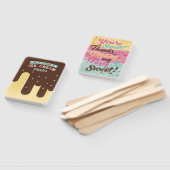 おもしろいアイスクリームレモンポップシクルトリートバースデーパーティー ハンドファン (組立なし)