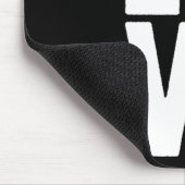 おもしろいアイスホッケーアート女子男性へスポーツアイスホッケー マウスパッド (コーナー)