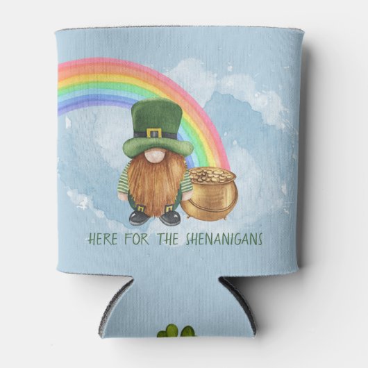おもしろいアイルランド格言シェナニガンセントパトリックの日 缶クーラー (正面)