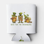 おもしろいアイルランド格言シェナニガンセントパトリックの日 缶クーラー (裏面)