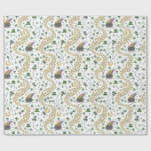 おもしろいアイルランドSt patricks dayレプレシャンロックラック ラッピングペーパー (フラット)