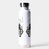 おもしろいアイ気にプロフェッショナル ウォーターボトル (左面)