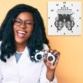 おもしろいアイ気にプロフェッショナル スクエア壁時計