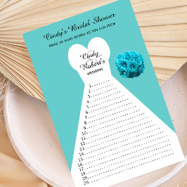 おもしろいアクアブライダルシャワーゲーム