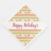 おもしろいアクセント付ストライプき水玉模様 (コーナー)