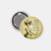 おもしろいアッカーマン女性用磁石 マグネット (正面/裏面)