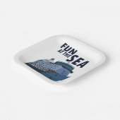 おもしろいアットザシークルーズ船パーティー ペーパープレート (傾斜あり)