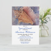 おもしろいアットザビーチパーティーイベント招待状 招待状 (スタンド正面)