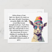 おもしろいアドバイス ポストカード (正面/裏面)