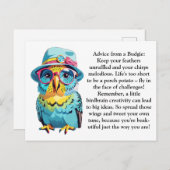 おもしろいアドバイス ポストカード (正面/裏面)