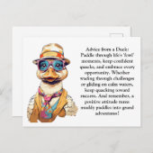 おもしろいアドバイス ポストカード (正面/裏面)