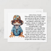 おもしろいアドバイス ポストカード (正面/裏面)