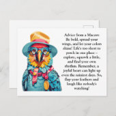 おもしろいアドバイス ポストカード (正面/裏面)