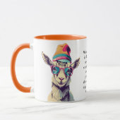 おもしろいアドバイス マグカップ (左)