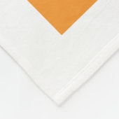 おもしろいアニマルアルファベットキッズルームベビーガール子供部屋 フリースブランケット (角)