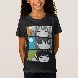 おもしろいアニメ女子日本の美学かわいい大宅 Tシャツ