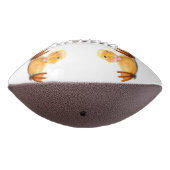 おもしろいアヒル付きよくはしゃぐサッカー – スマイル アメリカンフットボール (回転270)