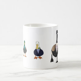 おもしろいアヒル コーヒーマグカップ