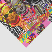 おもしろいアフリカファッション 薄葉紙 (詳細)