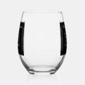 おもしろいアメリカンフットボールバー飲み物用品カクテル ステムなしワイングラス (右)