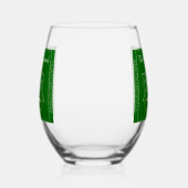 おもしろいアメリカンフットボールバー飲み物用品カクテル ステムなしワイングラス (左)