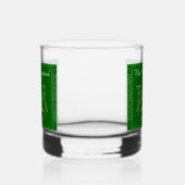 おもしろいアメリカンフットボールバー飲み物用品岩 ウイスキーグラス (左)