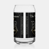 おもしろいアメリカンフットボールバー飲み物用品 ガラス缶 (右)